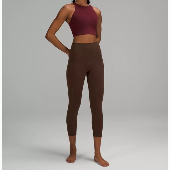 Nwt lululemon align leggings 25” with pockets Java - Picture 1 of 12